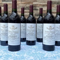 Coleccionismo de vinos y licores: VEGA SICILIA ÚNICO 1991 LOTE 9 BOTELLAS. Lote 401693844