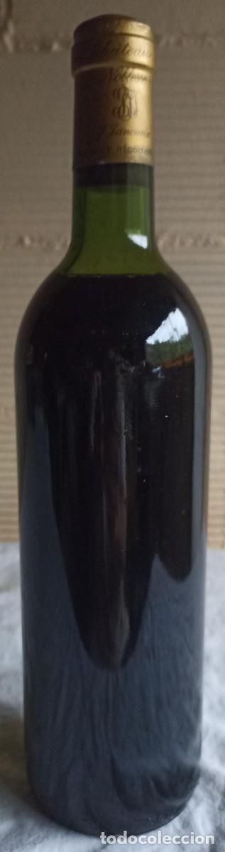 Coleccionismo de vinos y licores: Ch&acirc;teau Le Castelot 1981 - Foto 6