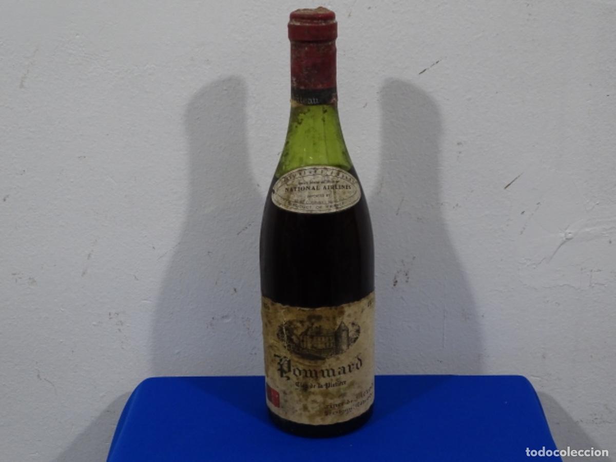 Collectionnisme de vins et liqueurs: VINO POMMARD 1970 FRANCE. NATIONAL AIRLENES MIAMI FLA.