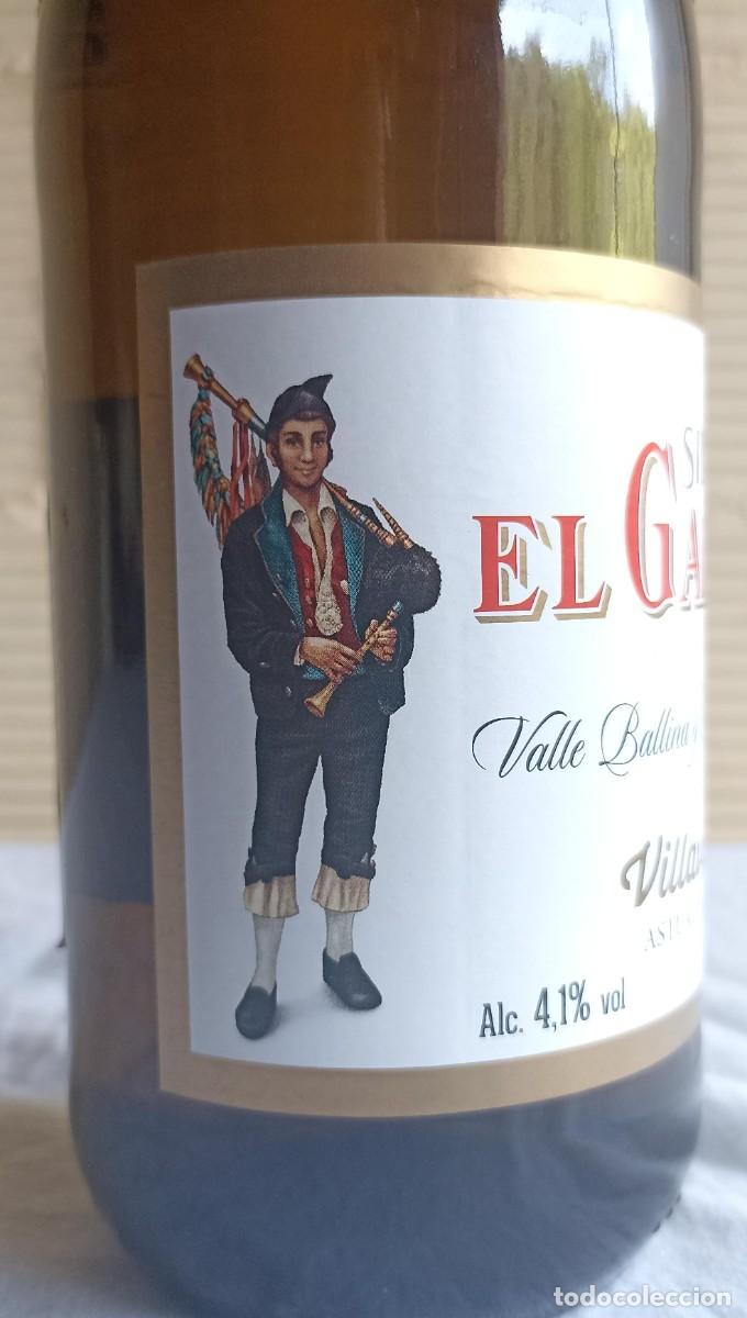 Coleccionismo de vinos y licores: Sidra El Gaitero - Foto 4