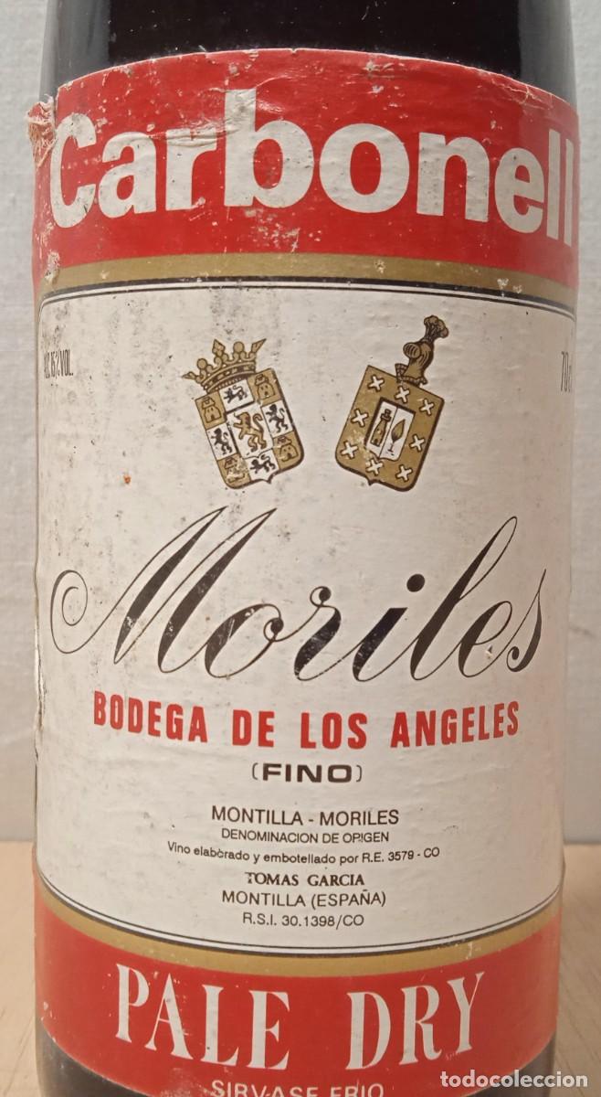 Coleccionismo de vinos y licores: Carbonell, Moriles - Foto 2