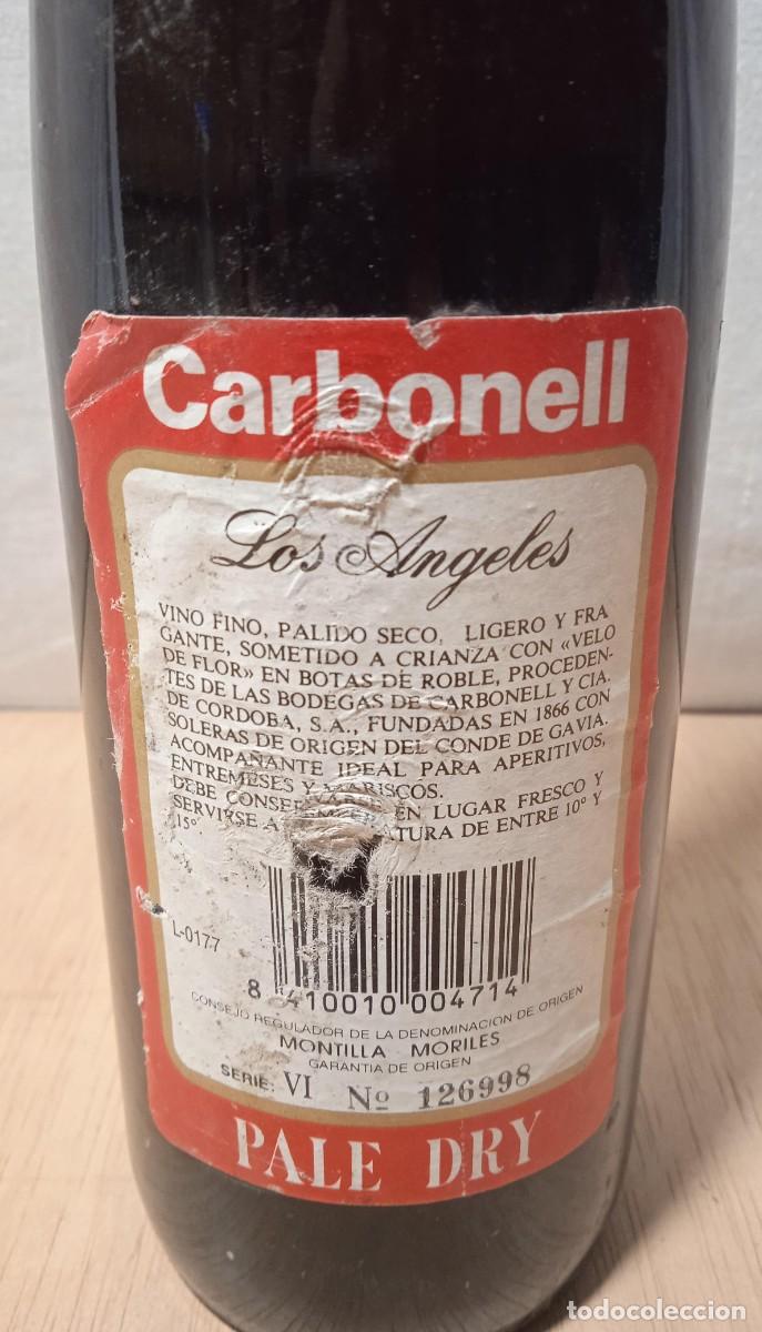 Coleccionismo de vinos y licores: Carbonell, Moriles - Foto 3