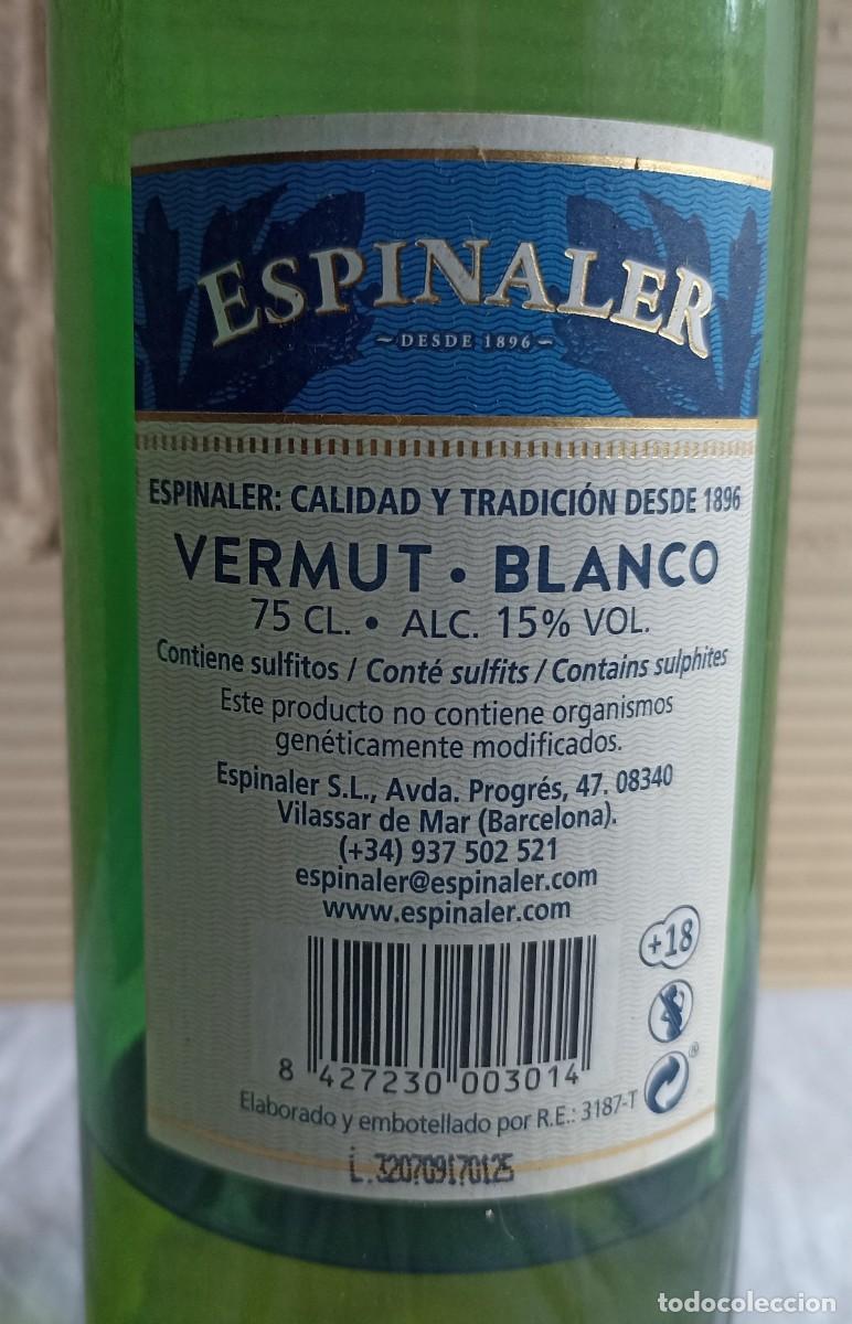 Coleccionismo de vinos y licores: Vermut blanco - Foto 4