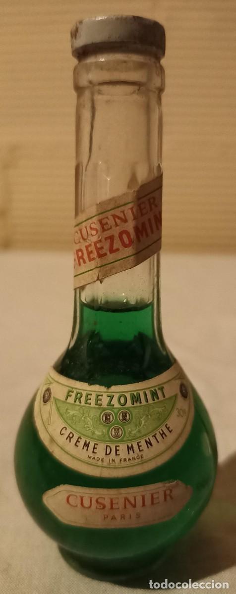Coleccionismo de vinos y licores: Creme de menthe, Cusenier - Foto 1