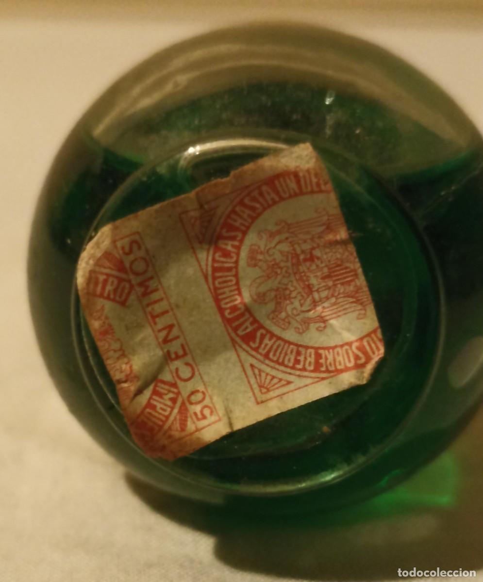 Coleccionismo de vinos y licores: Creme de menthe, Cusenier - Foto 3