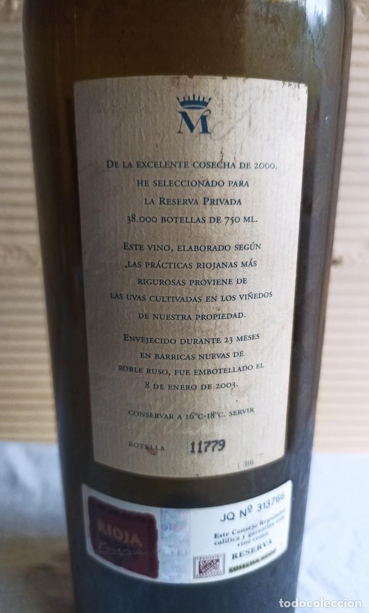 Coleccionismo de vinos y licores: Marqu&eacute;s de Vargas 2000 - Foto 5