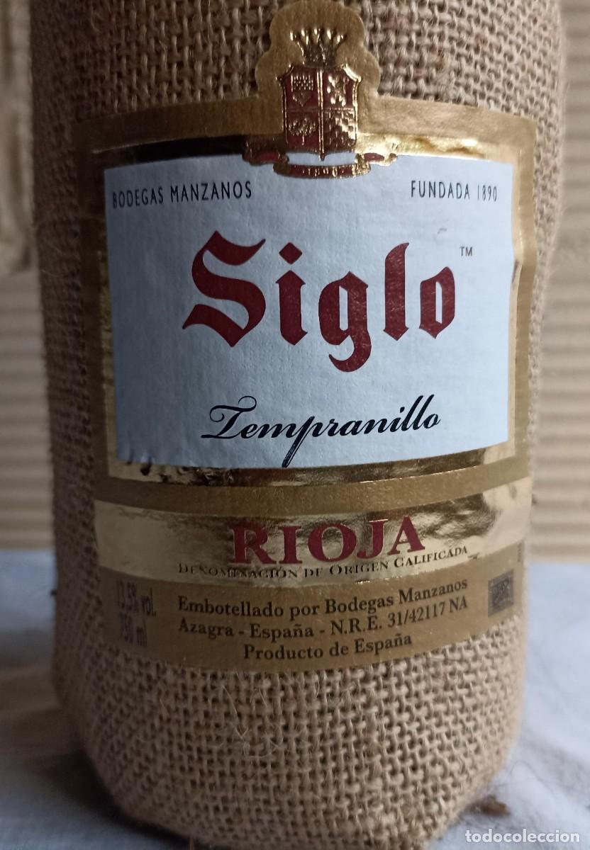 Coleccionismo de vinos y licores: Botella Siglo - Foto 2