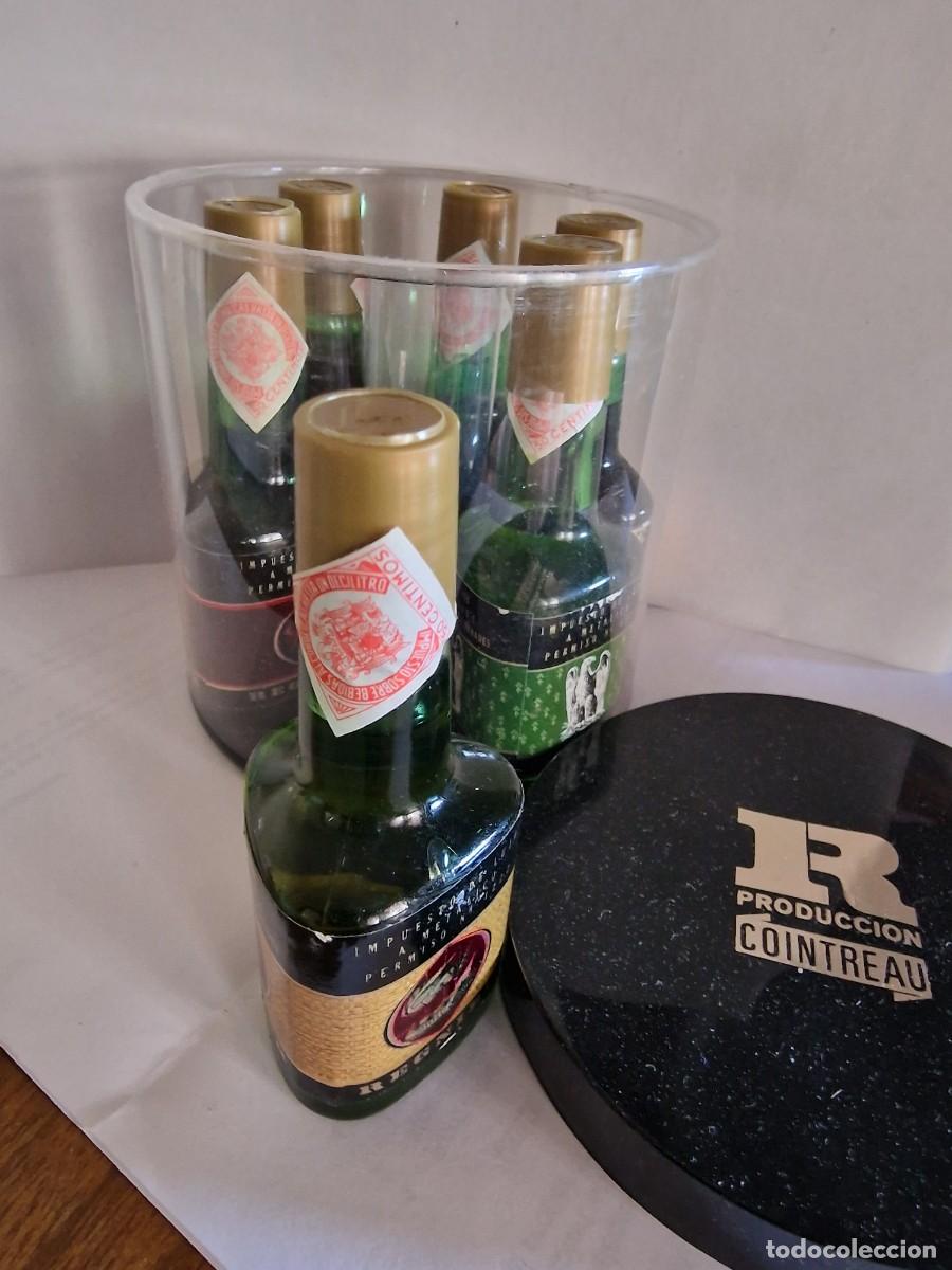 Coleccionismo de vinos y licores: COINTREAU 6 BOTELLINES - Foto 3
