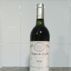 Coleccionismo de vinos y licores: BOTELLA DE VINO RIOJA. MARQUÉS DE LEGARDA GRAN RESERVA 2004.