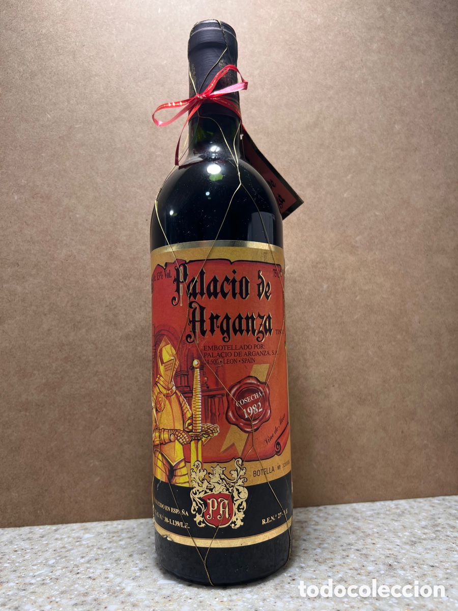 vino palacio de arganza año 1982 n*328506 / 75 - Compra venta en