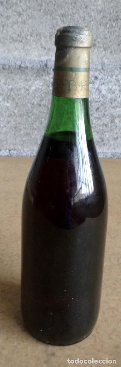 Coleccionismo de vinos y licores: Botella REN&Eacute; BARBIET semidesco - Foto 5