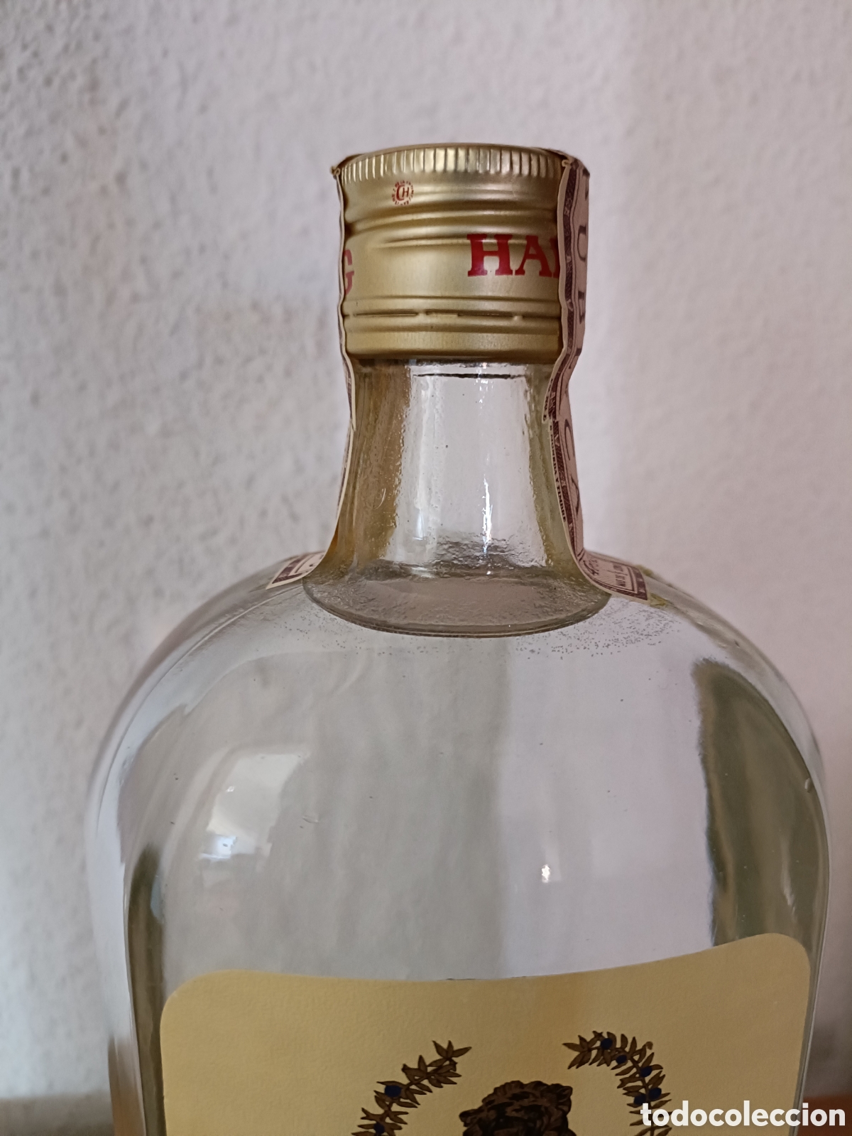 Coleccionismo de vinos y licores: Botella Harding Dry Gin - Foto 4