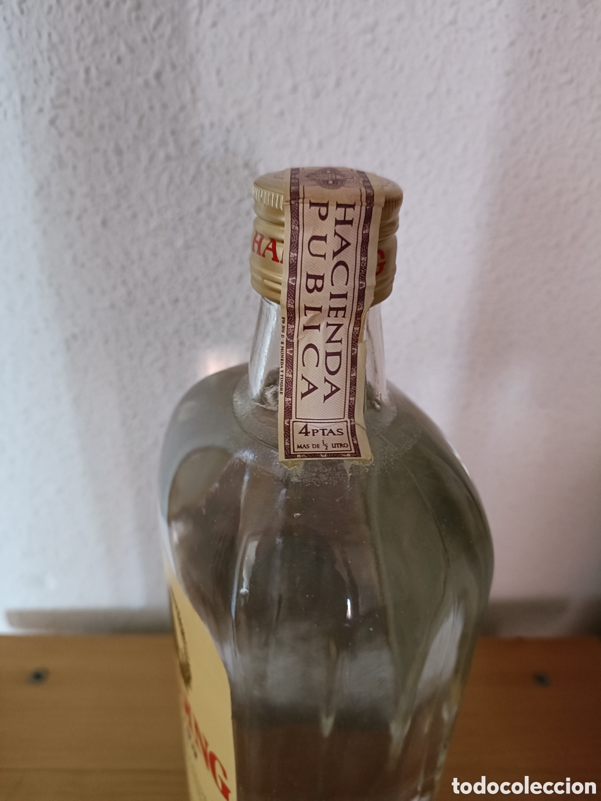 Coleccionismo de vinos y licores: Botella Harding Dry Gin - Foto 5