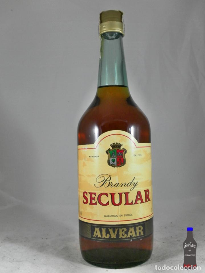 Coleccionismo de vinos y licores: BOTELLA BRANDY SECULAR ALVEAR