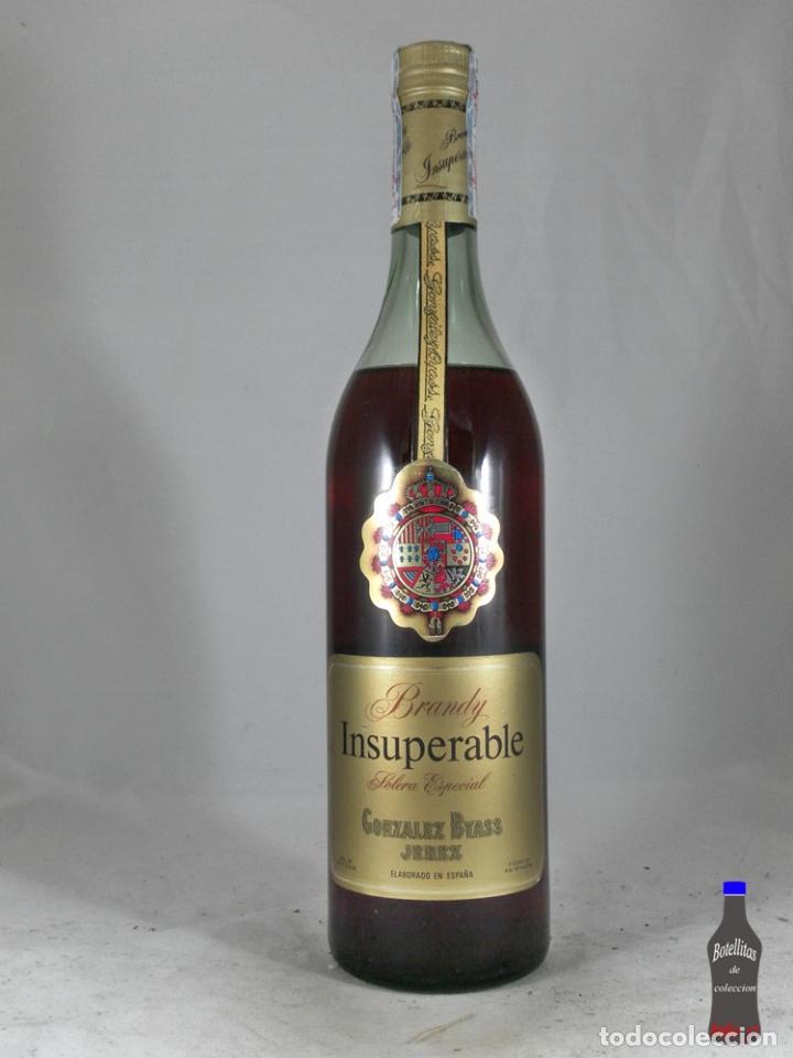 Sammlung von Weinen und Lik&ouml;ren: BOTELLA BRANDY INSUPERABLE SOLERA ESPECIAL GONZALEZ BYASS JEREZ