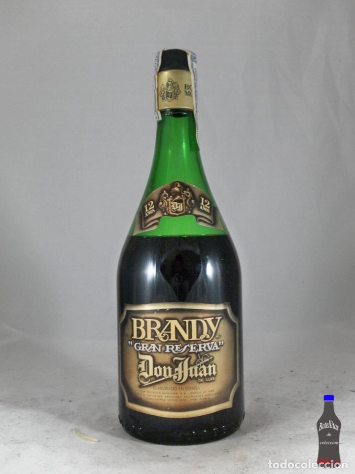 Coleccionismo de vinos y licores: BOTELLA BRANDY 12 A&Ntilde;OS GRAN RESERVA DON JUAN DE LUXE