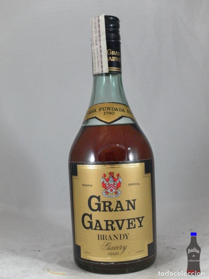 Coleccionismo de vinos y licores: BOTELLA BRANDY GRAN GARVEY JEREZ