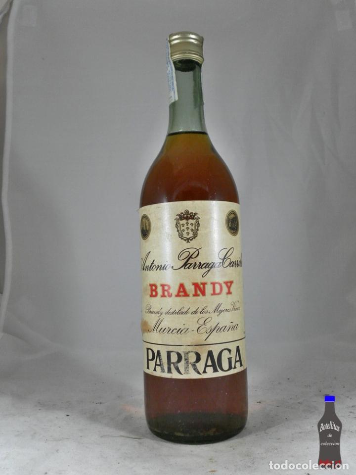 Coleccionismo de vinos y licores: BOTELLA BRANDY ANTONIO PARRAGA CARRILLO MURCIA