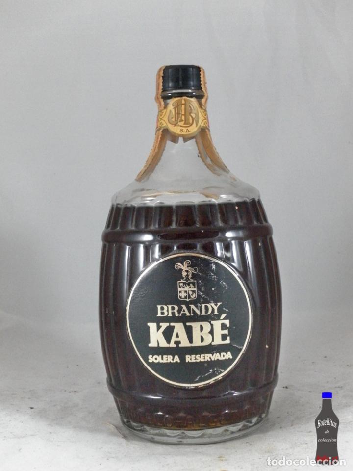 Coleccionismo de vinos y licores: BOTELLA BRANDY KABE SOLERA RESERVADA BARCELO ALGEZARES MURCIA