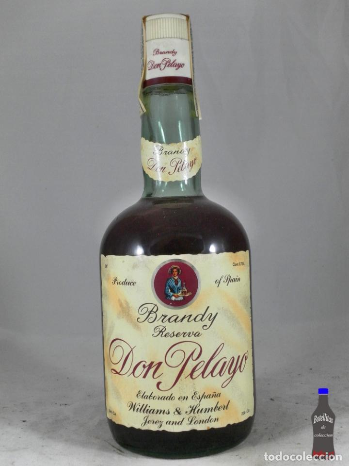 Coleccionismo de vinos y licores: BOTELLA BRANDY DON PELAYO RESERVA WILLIAMS & HUMBERT JEREZ LONDON
