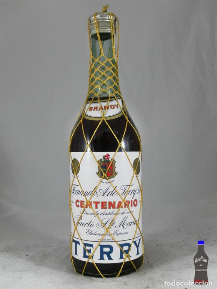 Sammlung von Weinen und Lik&ouml;ren: BOTELLA BRANDY TERRY CENTENARIO FERNANDO A. DE TERRY PUERTO DE SANTA MARIA