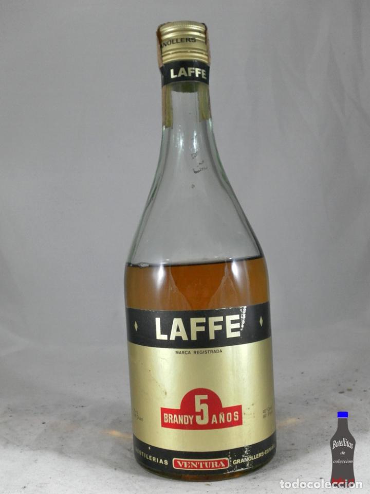 Collection of wines and liquors: BOTELLA BRANDY LAFFE 5 A&Ntilde;OS VENTURA GRANOLLERS
