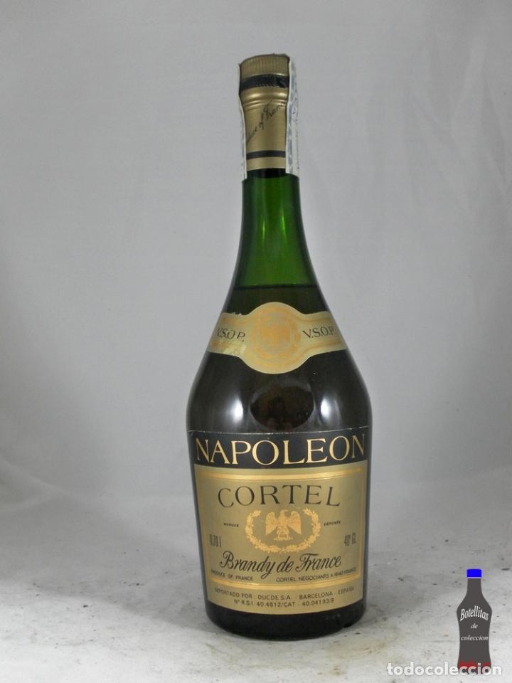Coleccionismo de vinos y licores: BOTELLA BRANDY NAPOLEON CORTEL FRANCIA DUCDE S.A. BARCELONA ESPA&Ntilde;A