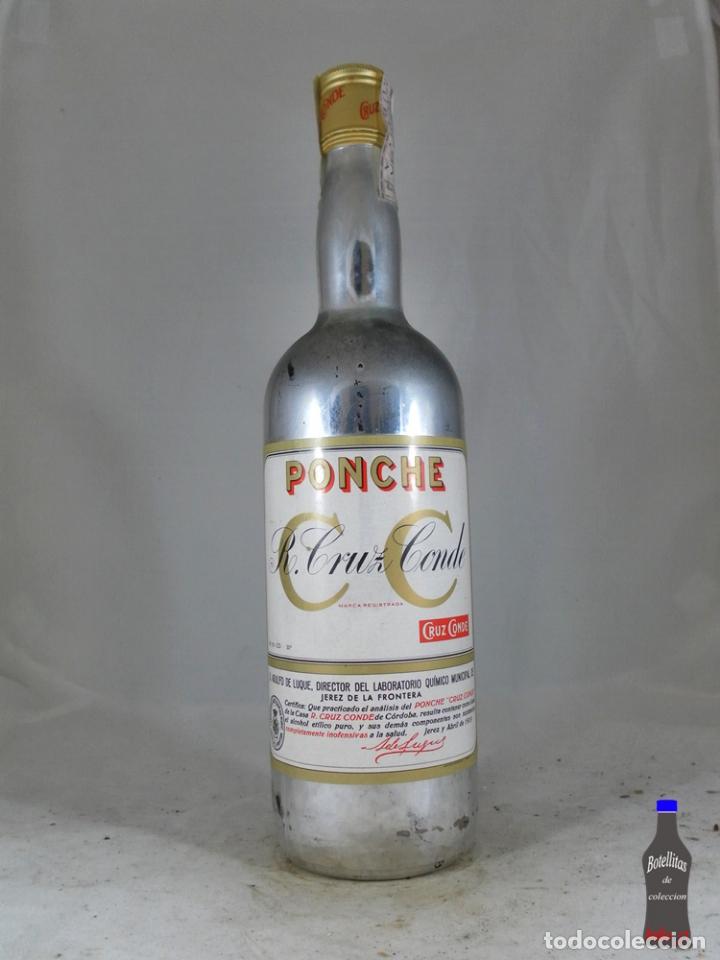 Sammlung von Weinen und Lik&ouml;ren: BOTELLA PONCHE CRUZ CONDE JEREZ DE LA FRONTERA