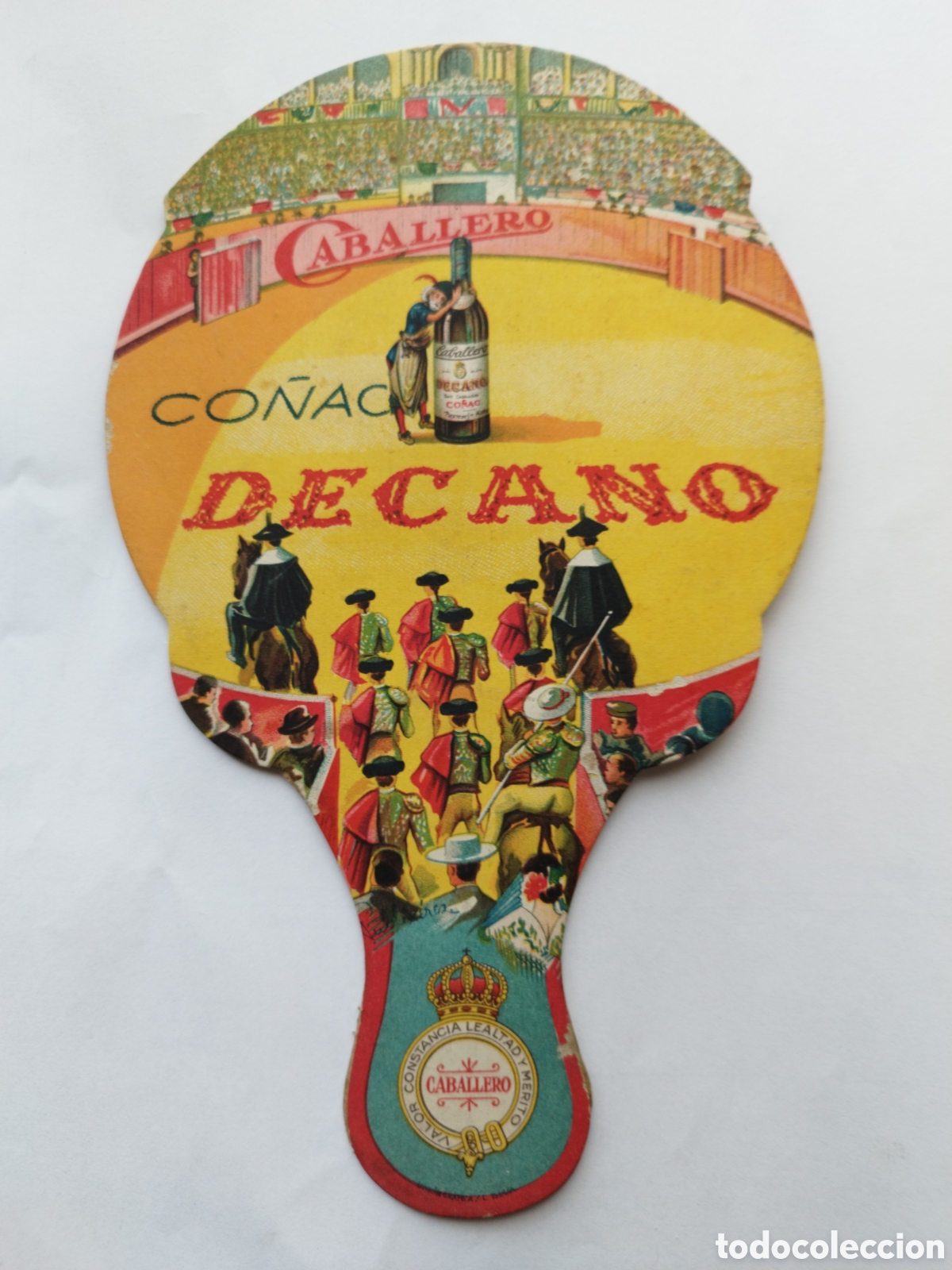 Sammlung von Weinen und Lik&ouml;ren: Publicidad Paypay Co&ntilde;ac Decano Caballero Union gr&aacute;fica Tolosa toros y toreros Publixerez