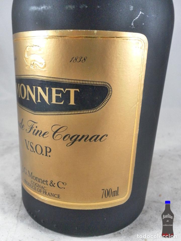 botella cognac monnet grande fine vsop j g monn - Buy Collectible