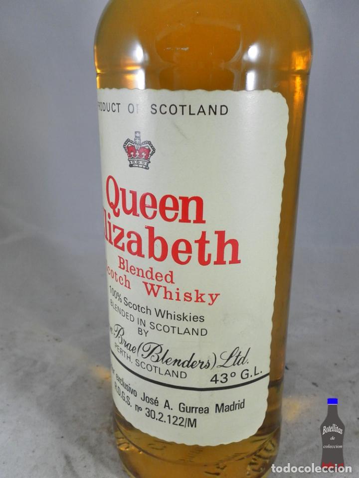 botella whisky queen elizabeth burn brael blend - Buy Collectible