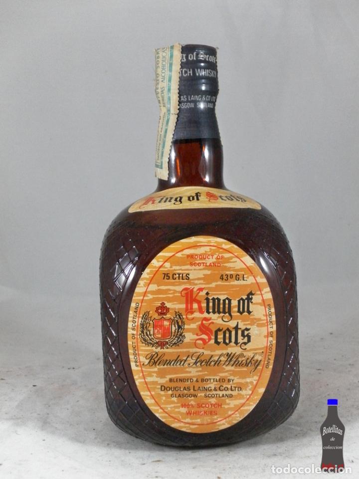 Collezionismo di vini e liquori: BOTELLA KING OF SCOTS BLENDED SCOTH WHISKY DOUGLAS LAIN GLASGOW