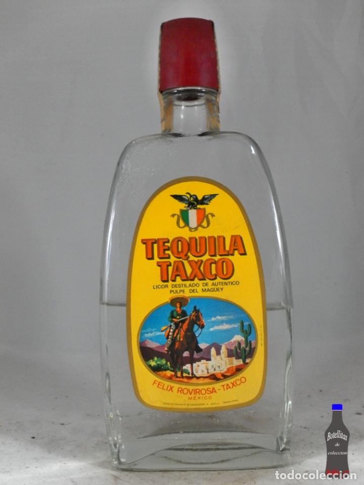 Sammlung von Weinen und Lik&ouml;ren: BOTELLA TEQUILA TAXCO FELIX ROVIROSA TAXCO A BOFILL BADALONA