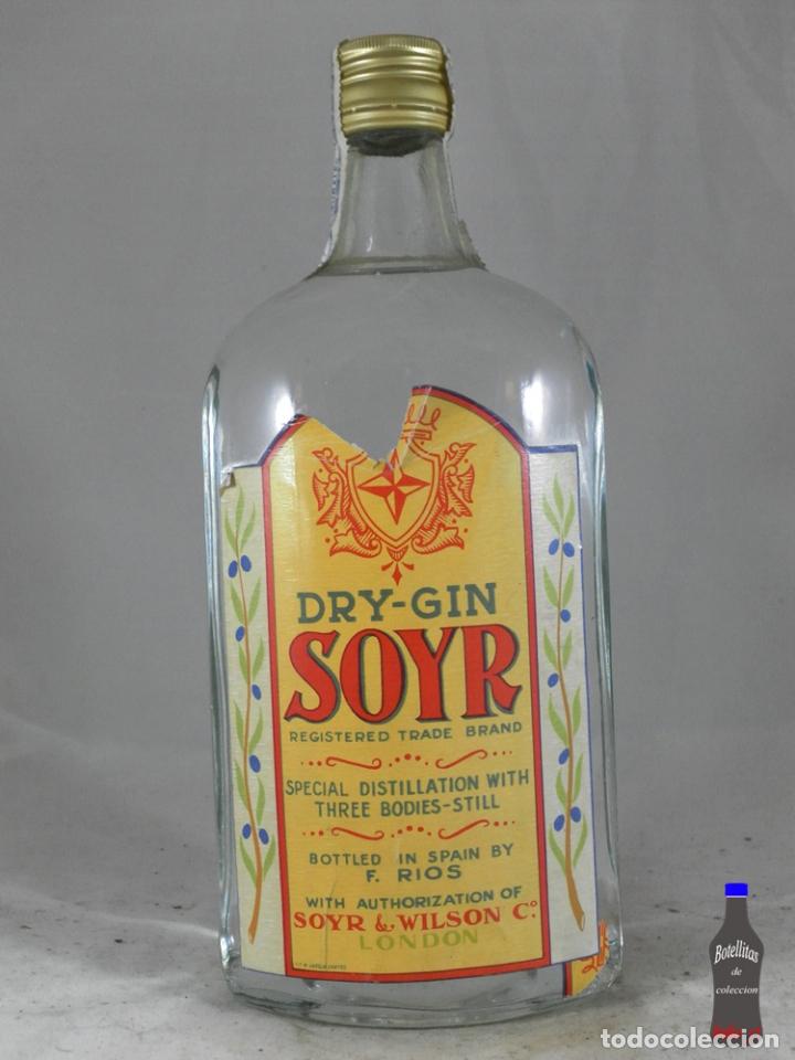 Sammlung von Weinen und Lik&ouml;ren: BOTELLA SOYR DRY GIN F RIOS SOYR WILSON LONDON
