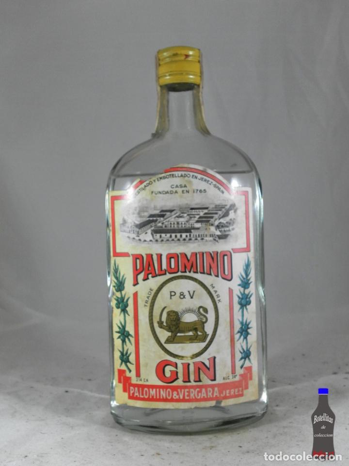 Collezionismo di vini e liquori: BOTELLA GIN PALOMINO GIN PALOMINO & VERGARA JEREZ