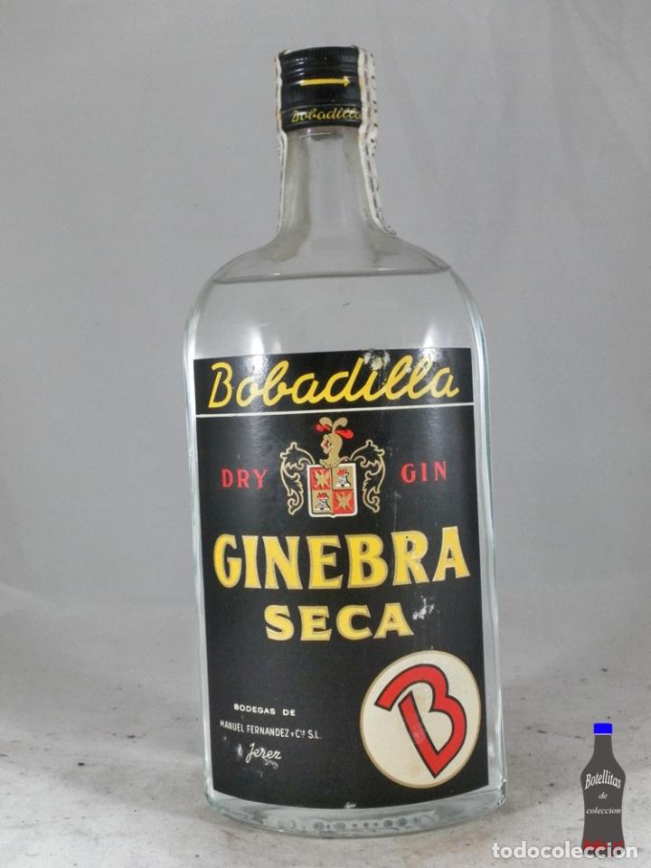 Collectionnisme de vins et liqueurs: BOTELLA DRY GIN BOBADILLA GINEBRA SECA MANUEL FERNANDEZ JEREZ