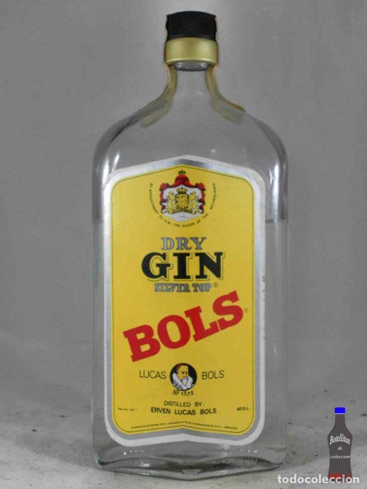 Sammlung von Weinen und Lik&ouml;ren: BOTELLA DRY GIN SILVER TOP BOLS ERVEN LUCAS BOLS ELABORADO TARRAGONA