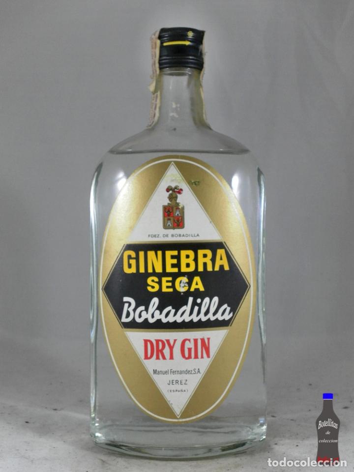 Collezionismo di vini e liquori: BOTELLA DRY GIN BOBADILLA MANUEL FERNANDEZ JEREZ