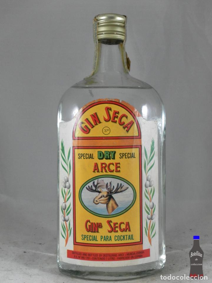 Sammlung von Weinen und Lik&ouml;ren: BOTELLA DRY GIN ARCE MURCIA