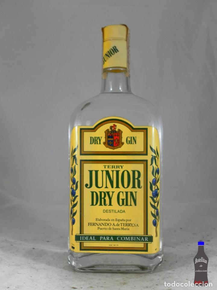 Sammlung von Weinen und Lik&ouml;ren: BOTELLA DRY GIN TERRY JUNIOR FERNADO A. DE TERRY PUERTO DE SANTA MARIA