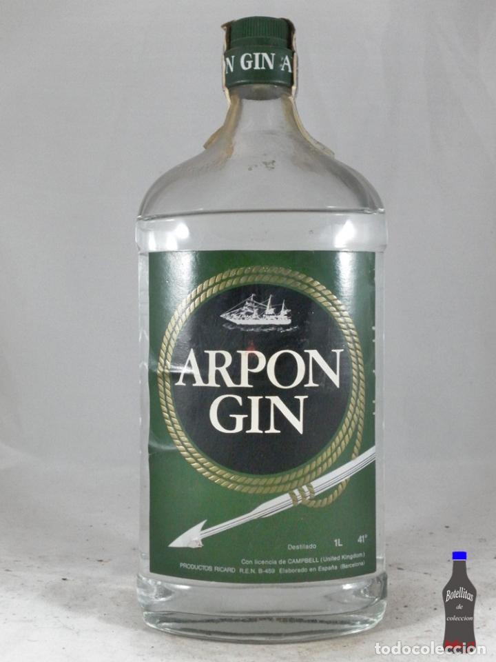 Sammlung von Weinen und Lik&ouml;ren: BOTELLA ARPON GIN CAMPBELL ELABORADO RICARD ESPA&Ntilde;A