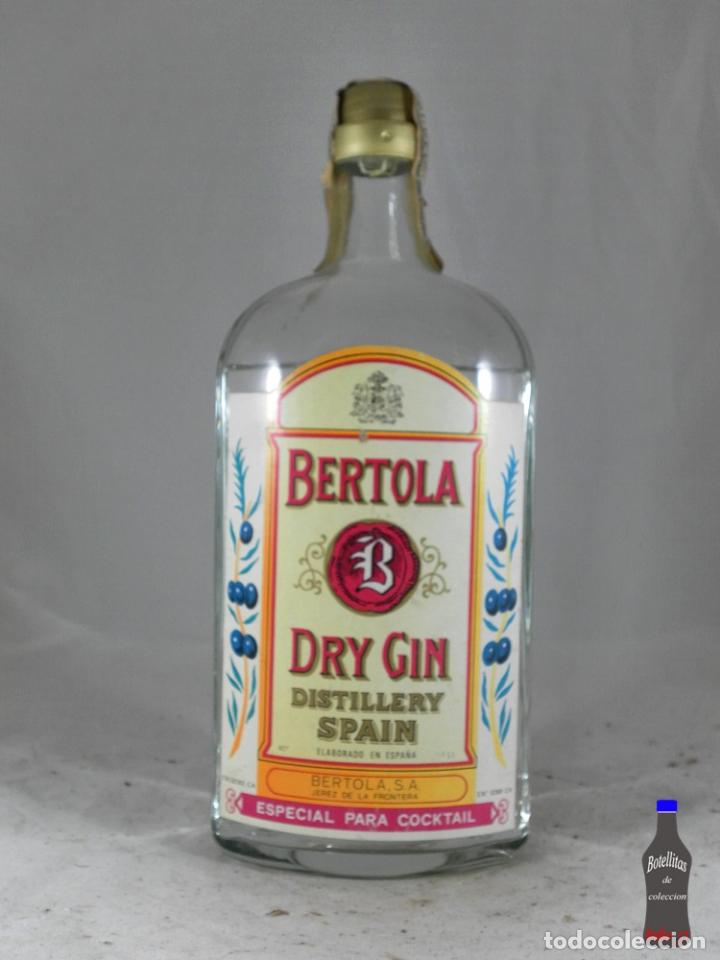 Collezionismo di vini e liquori: BOTELLA DRY GIN BERTOLA JEREZ DE LA FRONTERA