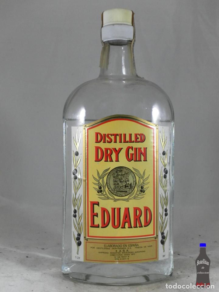 Sammlung von Weinen und Lik&ouml;ren: BOTELLA DISTILLED DRY GIN EDUARD DESTILERIAS MONTARARA PINEDA DE MAR