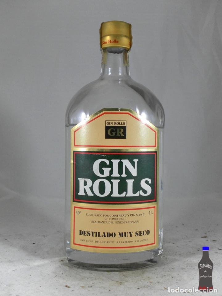 Sammlung von Weinen und Lik&ouml;ren: BOTELLA GIN ROLLS ELABORADO COINTREAU VILAFRANCA PENEDES