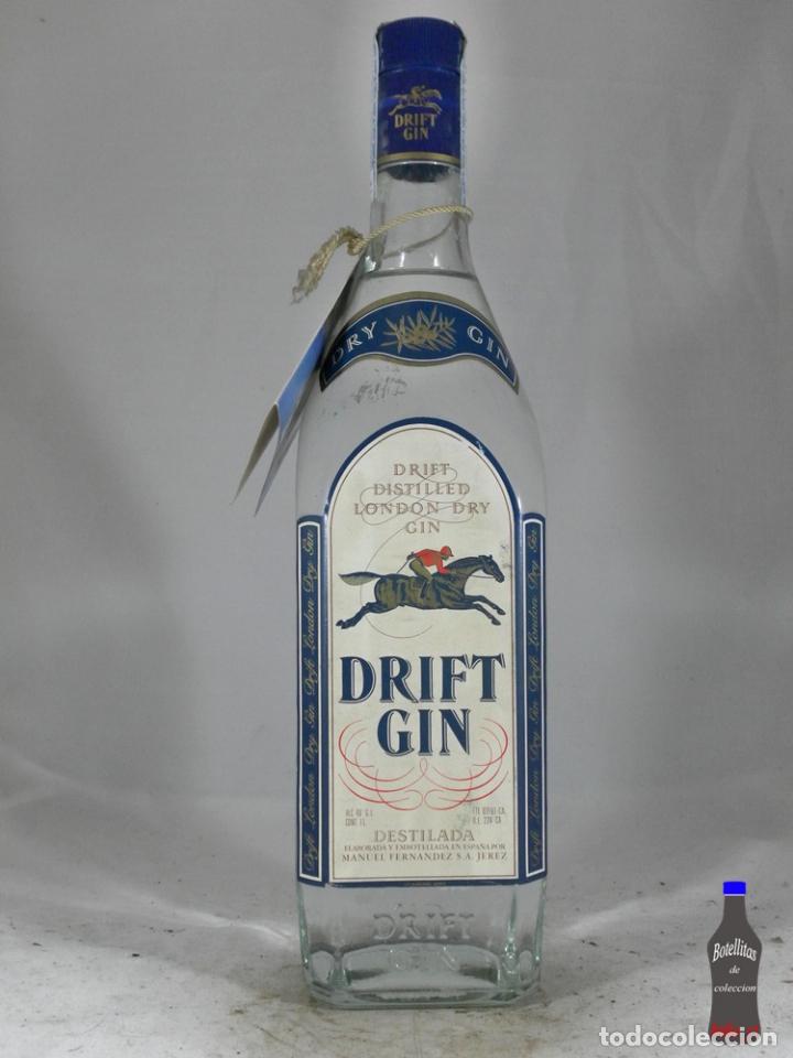 Sammlung von Weinen und Lik&ouml;ren: BOTELLA DRIFT DRY GIN MANUEL FERNANDEZ JEREZ