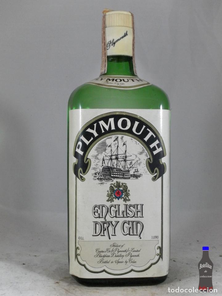 Collezionismo di vini e liquori: BOTELLA DRY GIN PLYMOUTH LONDON SPAIN CELSA