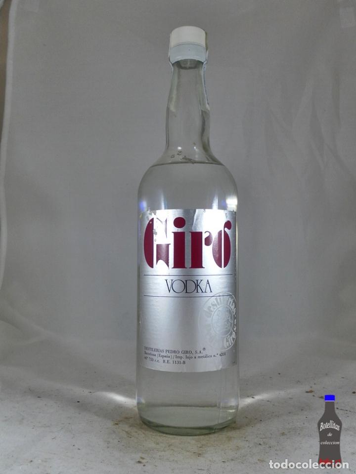Sammlung von Weinen und Lik&ouml;ren: BOTELLA VODKA GIRO PEDRO GIRO BARCELONA