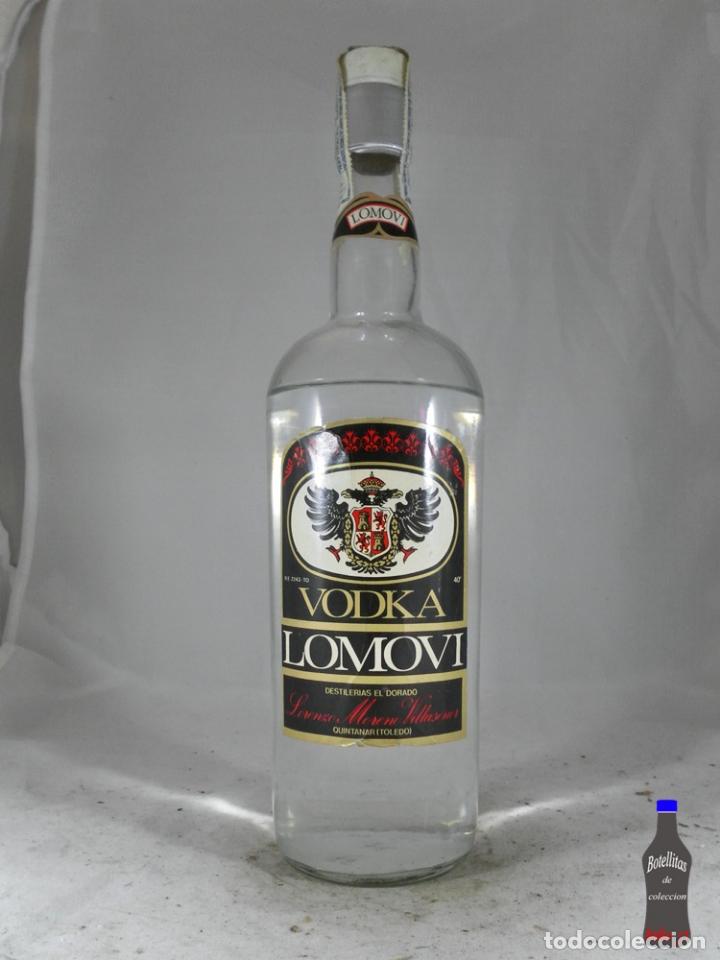 Collezionismo di vini e liquori: BOTELLA WODKA LOMOVI LORENZO MORENO VILLASE&Ntilde;OR DESTILERIAS EL DORADO QUINTANAR TOLEDO