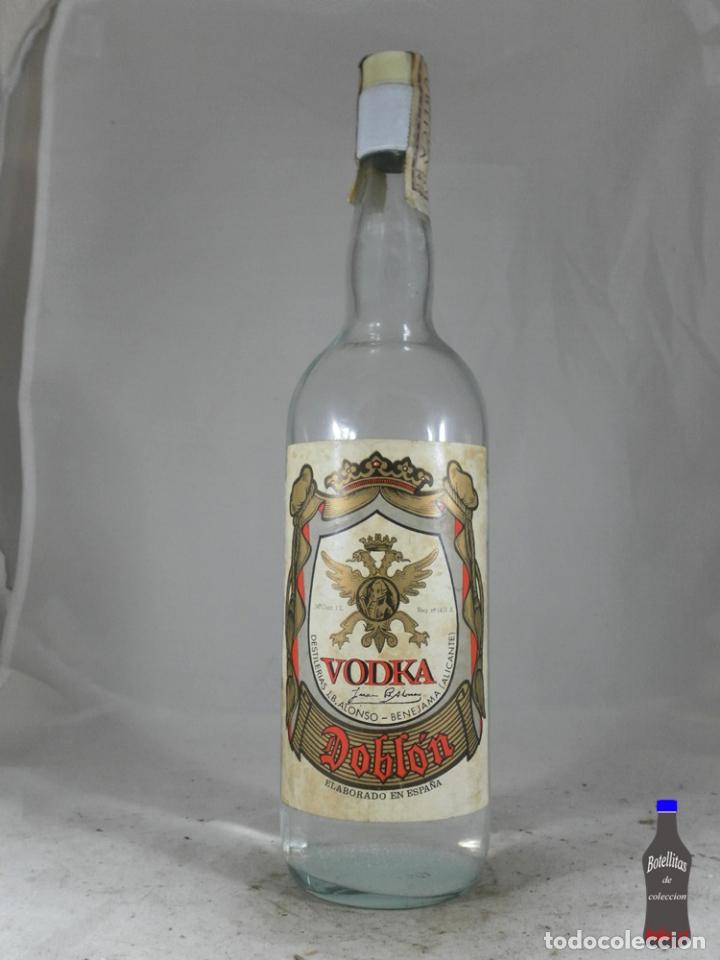 Collezionismo di vini e liquori: BOTELLA VODKA DOBLON DESTILERIAS ALONSO BENEJAMA ALICANTE
