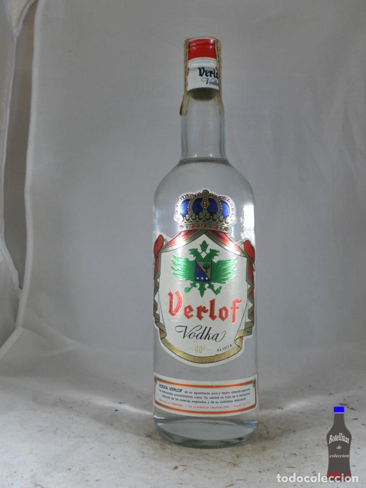 Collezionismo di vini e liquori: BOTELLA VODKA VERLOF BARCELONA DEBARSA LA LLAGOSTA BARCELONA